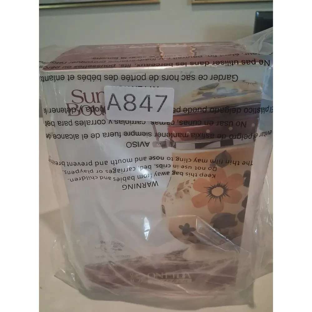 Vintage 2003 Oneida Sunset Bouquet Medium Canister R704956 - New Old Stock...